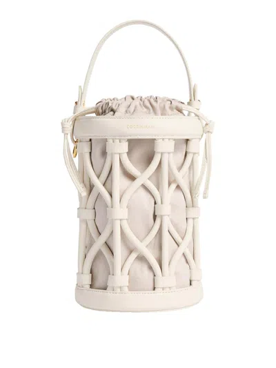Coccinelle Small Koi Bag In White