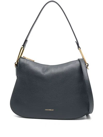 Coccinelle Small Magie Shoulder Bag In Azul