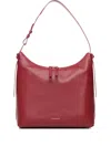 Coccinelle Leather Shoulder Bag In Red