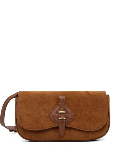 Coccinelle Small Mavery Crossbody Bag In Brown