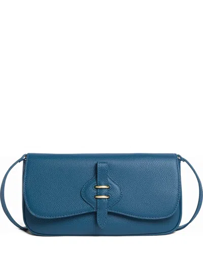 Coccinelle Small Mavery Shoulder Bag In Blue