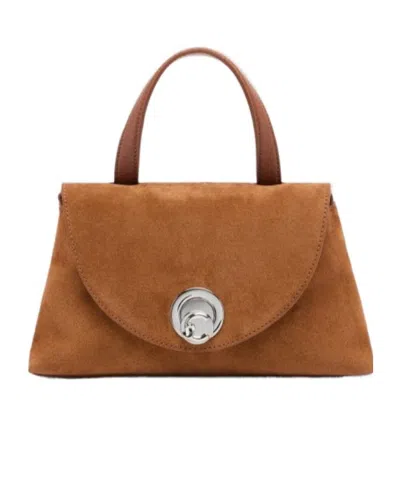 Coccinelle Small Nikla Calf-suede Tote Bag