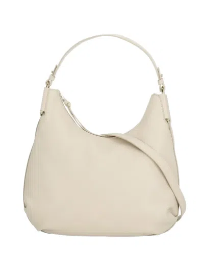 Coccinelle Small Rebekka Leather Shoulder Bag In Blue