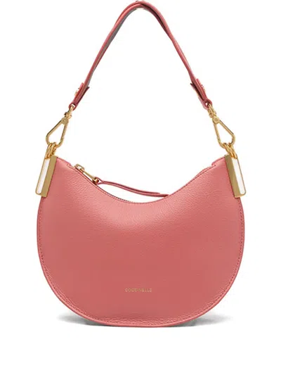 Coccinelle Small Sunup Shoulder Bag In Pink