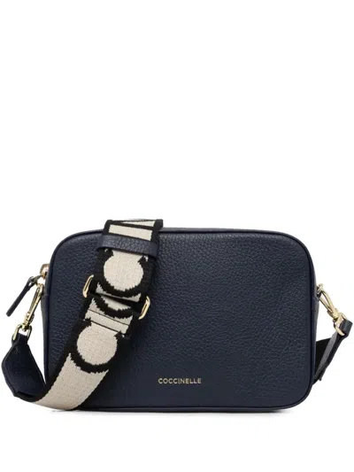 Coccinelle Small Tebe Cross Body Bag In Blue