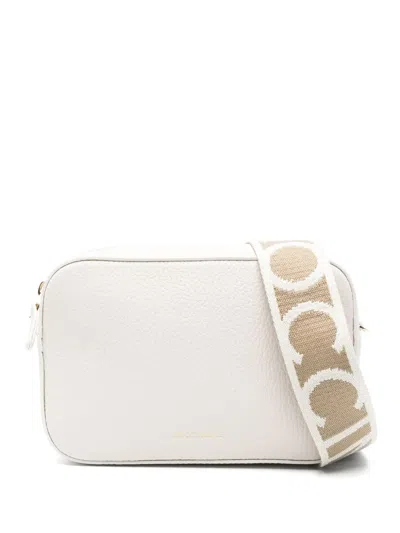 Coccinelle Small Tebe Cross Body Bag In Weiss