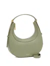 Coccinelle Small Whisper Tote Bag In Green