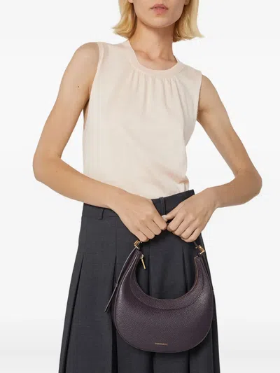 Coccinelle Small Whisper Tote Bag In Purple