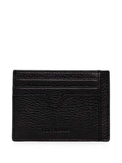 Coccinelle Smart To Go Small Grainy Cardholder In Black
