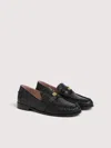 Coccinelle Smooth Leather Loafers C-penny Loafer In Black