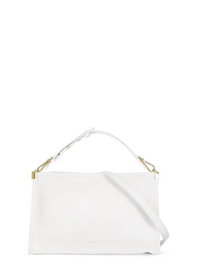 Coccinelle Snip Shoulder Bag In White