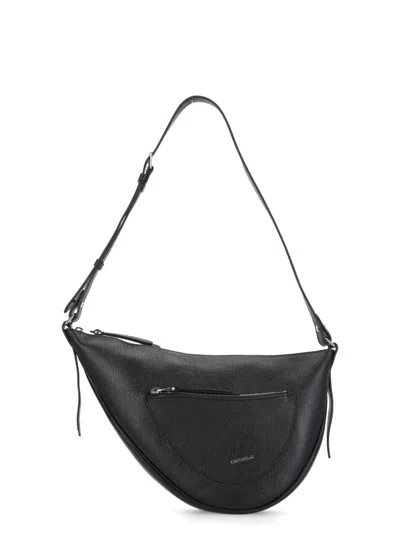 Coccinelle Snuggie Shoulder Bag In Black