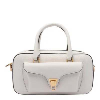 Coccinelle Soft Beat Handbag In White