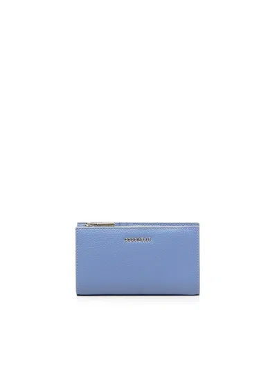 Coccinelle Soft Wallet In Blue