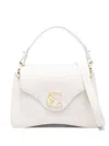 Coccinelle 'c-me' Tote Bag In White Leather