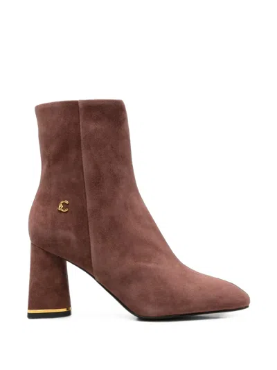 Coccinelle Suede Ankle Boots In Multi