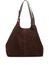 Coccinelle Suede Leather Shoulder Bag