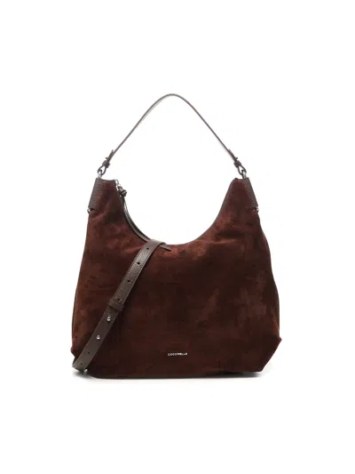 Coccinelle Suede Tote Bag