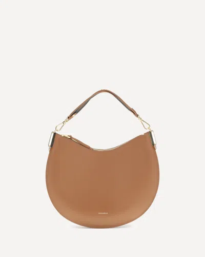 Coccinelle Sun Up Shoulder Bag In Sand