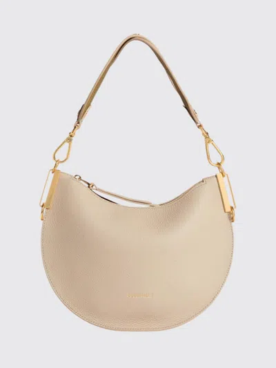 Coccinelle Sunup Grained Leather Bag In Neutral