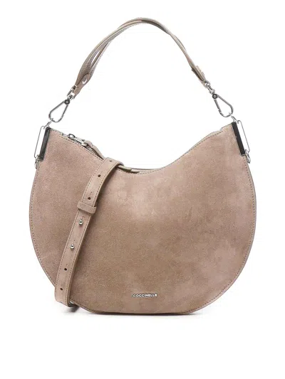 Coccinelle Sunup Medium Bag In Sand