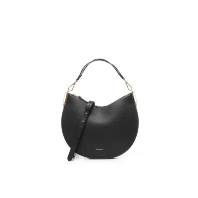 Coccinelle Sunup Medium Hobo Bag In Black