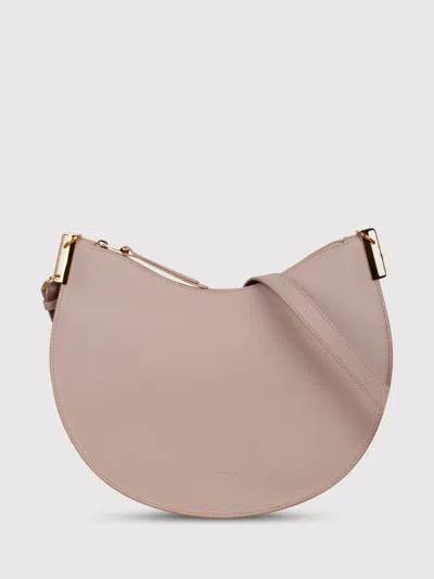 Coccinelle Sunup Medium Shoulder Bag In Neutral