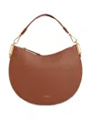 Coccinelle Sunup Zip Tote Bag In Brown