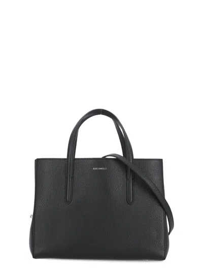 Coccinelle Swap Handbag In Black