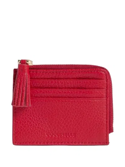 Coccinelle Tassel-detail Purse In Red
