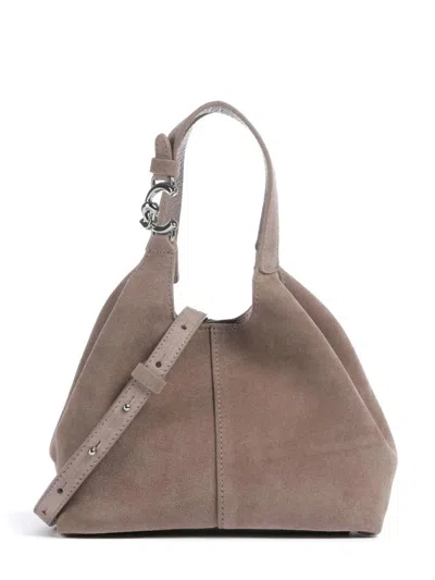 Coccinelle Taupe C-easy Handbag In Brown