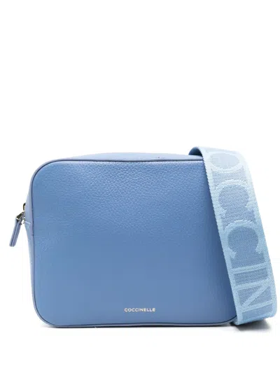 Coccinelle Tebe Cross Body Bag In Blue