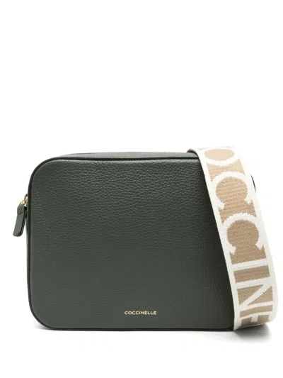 Coccinelle Tebe Cross Body Bag In Green