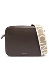 Coccinelle Tebe Shoulder Bag In Marrone