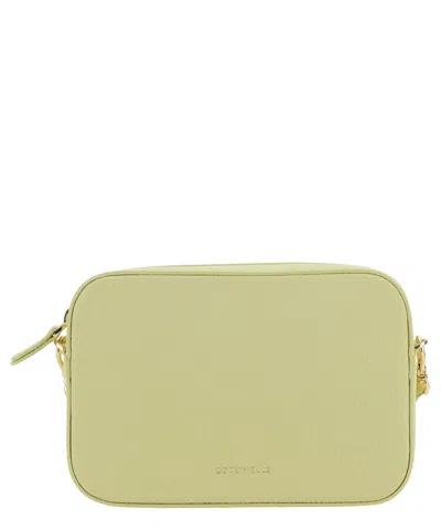 Coccinelle Tebe Shoulder Bag In Yellow