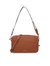 Coccinelle Tebe Small Shoulder Bag In Brown