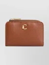 Coccinelle Textured Purse And Cardholder Collection In Brown