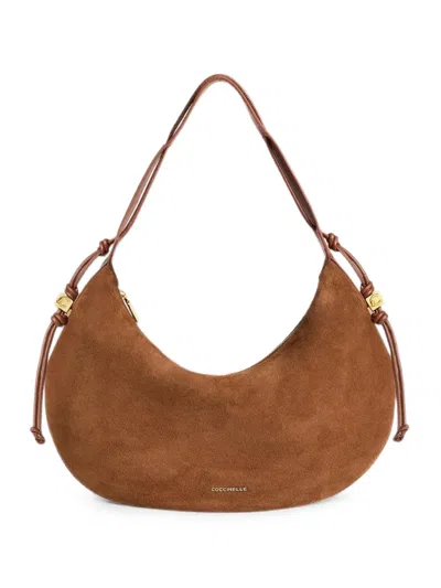 Coccinelle Thess C-me Shoulder Bag In Brown