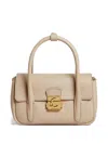 Coccinelle Top-handle Tote Bag In Neutral