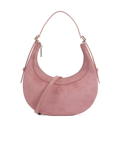 Coccinelle Top-handle Shoulder Bag In Pink