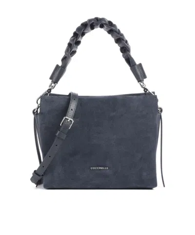 Coccinelle Top-handle Shoulder Bag In White