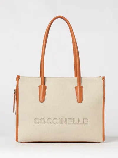 Coccinelle Tote Bag Woman  In Neutral