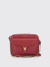 Coccinelle Red Beat Soft Small Shoulder Bag In Red