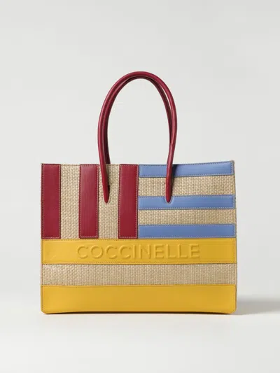 COCCINELLE TOTE BAGS COCCINELLE WOMAN COLOR RED,G75624014