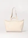 Coccinelle Tote Bags  Woman Color White In White
