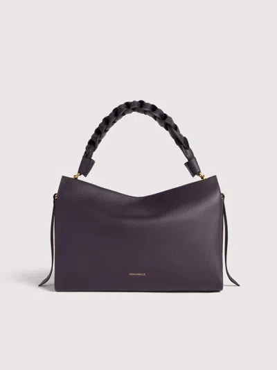 Coccinelle Two-sided Leather Shoulder Bag Boheme Medium