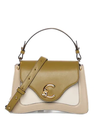 Coccinelle Two-tone Cross Body Bag In Multi
