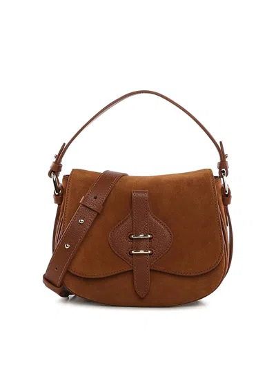 Coccinelle Tylde Leather Handbag In Black