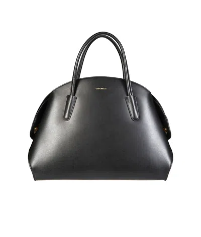 Coccinelle Tylde Top Handle Bag In Black