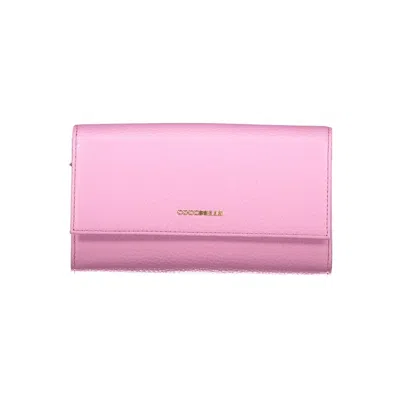 Coccinelle Viola Leather Women Wallet In Pink